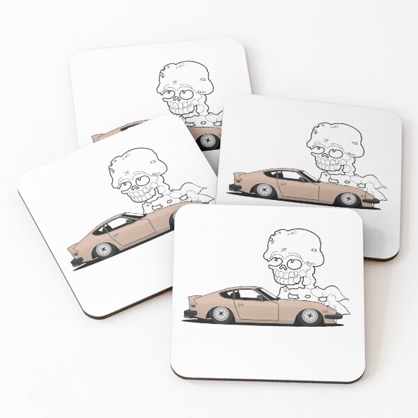 Item preview, Datsun 280z Japanese Skelleton designed and sold by Slammed Sketches.