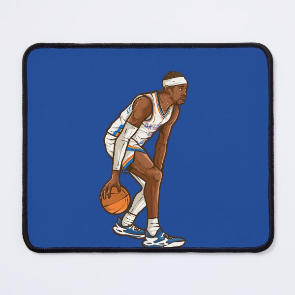 Item preview, Shai Gilgeous-Alexander Dribbling Cartoon designed and sold by RatTrapTees.
