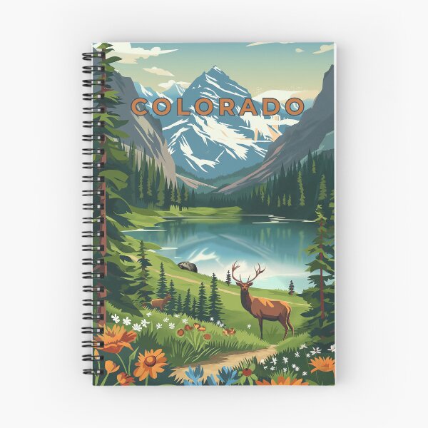 Item preview, Colorado Wilderness Travel Poster designed and sold by YegMark.