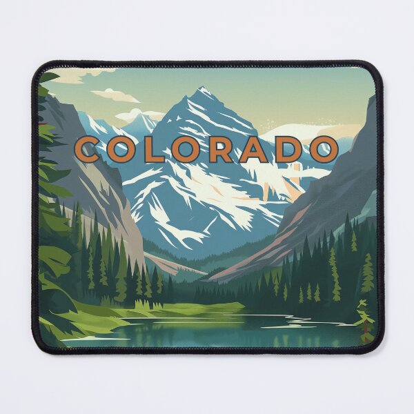 Item preview, Colorado Wilderness Travel Poster designed and sold by YegMark.