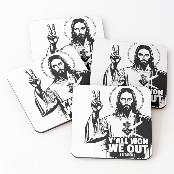 Item preview, Yall Won We Out Teacher Christian Summer designed and sold by SOUDESIGN-vibe.