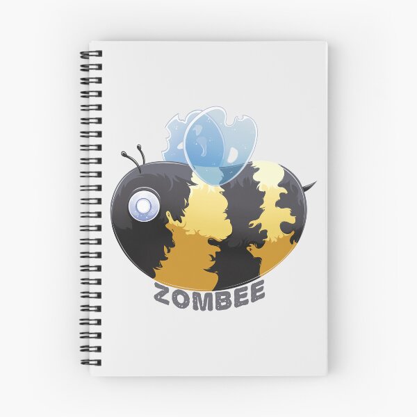 Item preview, Zombee (zombie bee) Pun designed and sold by Angele Gougeon.