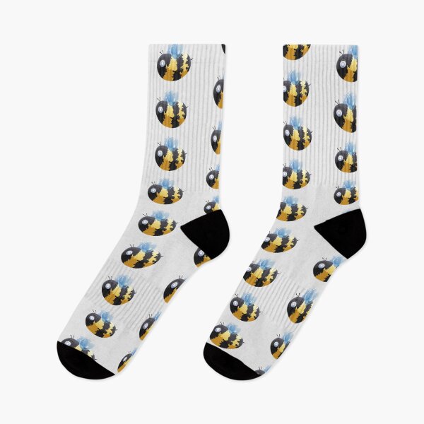 Item preview, Zombee (zombie bee) Pun designed and sold by Angele Gougeon.