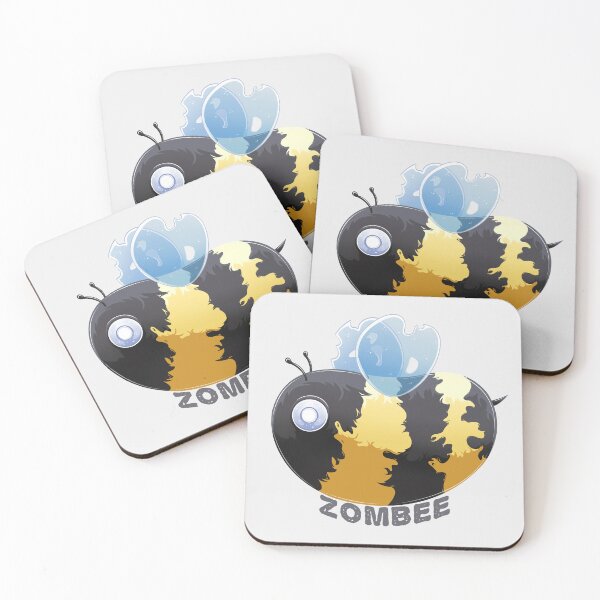 Item preview, Zombee (zombie bee) Pun designed and sold by Angele Gougeon.