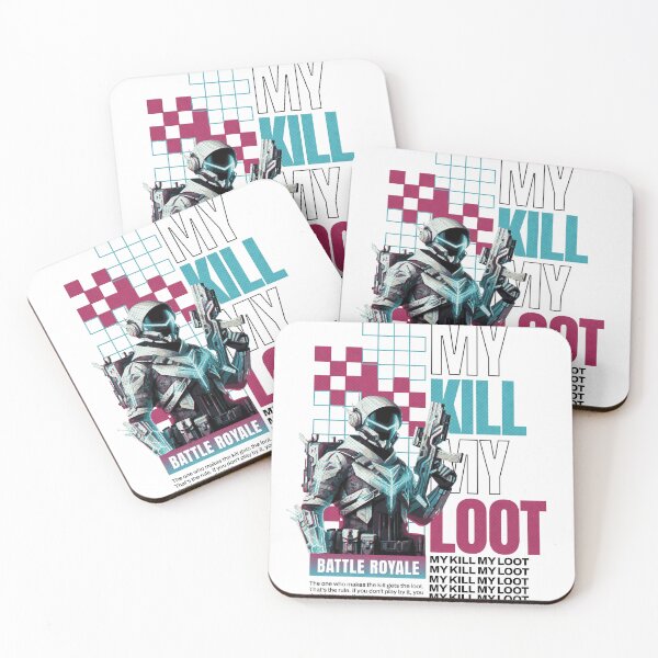 Item preview, my kill my loot battle royale designed and sold by LayersDesign.