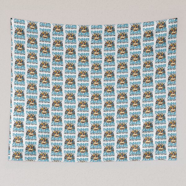 Item preview, Swimmer By Day Gamer By Night Swimming Swim Team Swimmers designed and sold by NovaGenArt.