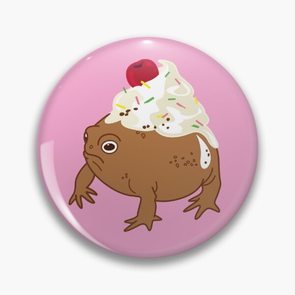 Item preview, dessert rainfrog (chocolate) designed and sold by Cornelia Ott.