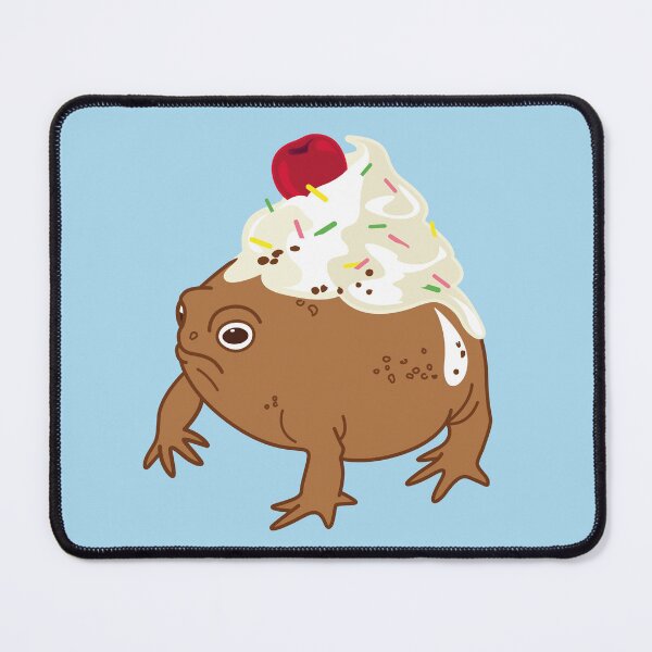 Item preview, dessert rainfrog (chocolate) designed and sold by Cornelia Ott.