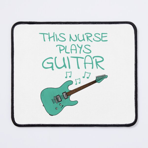 Item preview, This Nurse Plays Guitar, Electric Guitarist Musician designed and sold by doodlerob.