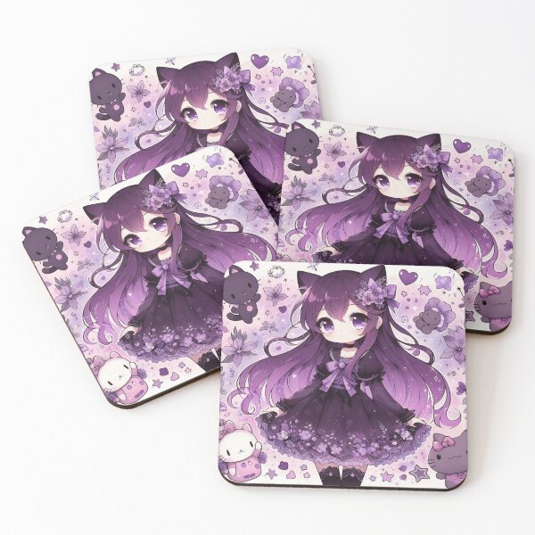 Item preview, Cute anime cat girl designed and sold by Paxy Designs.