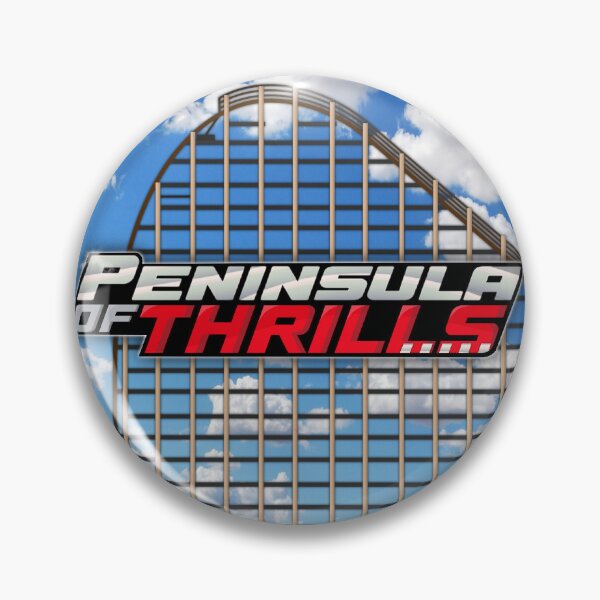 Item preview, Peninsula Of Thrills Vengeance Pin Variation 2 designed and sold by PeninsulaOT.
