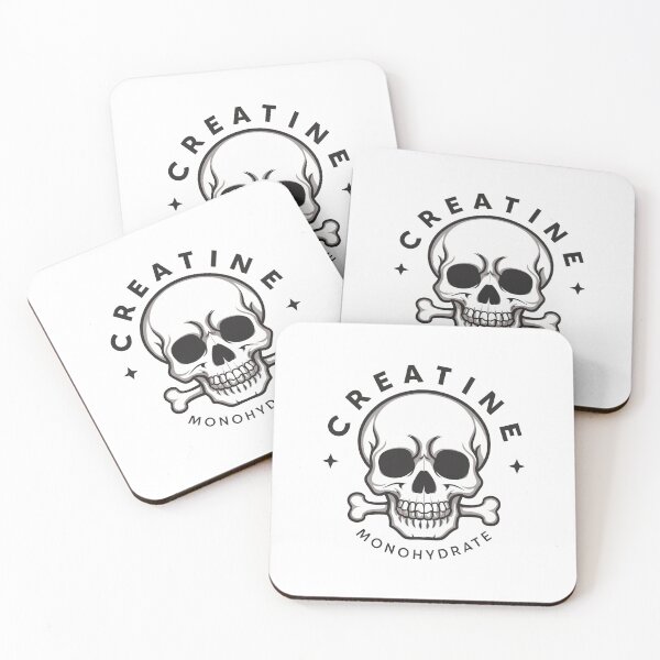 Item preview, Skull and Bones, Creatine Monohydrate Workout Gear  designed and sold by These_Prints.