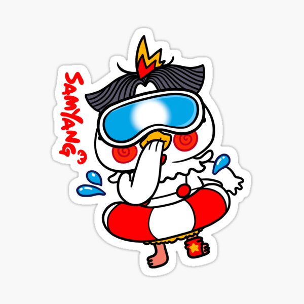 Item preview, Ice-Type Buldak Bokkeummyun  designed and sold by PickledjoArt.