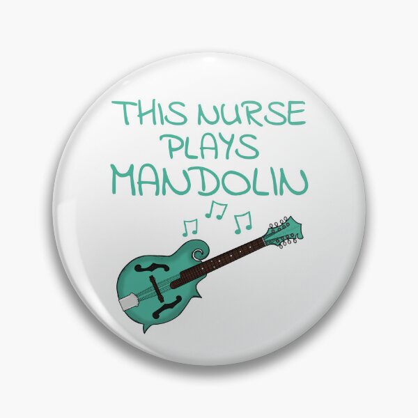 Item preview, This Nurse Plays Mandolin, Mandolinist Folk Musician designed and sold by doodlerob.