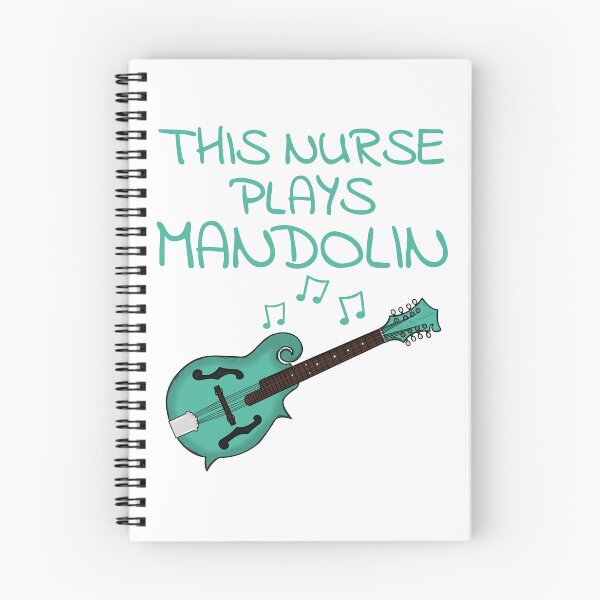 Item preview, This Nurse Plays Mandolin, Mandolinist Folk Musician designed and sold by doodlerob.