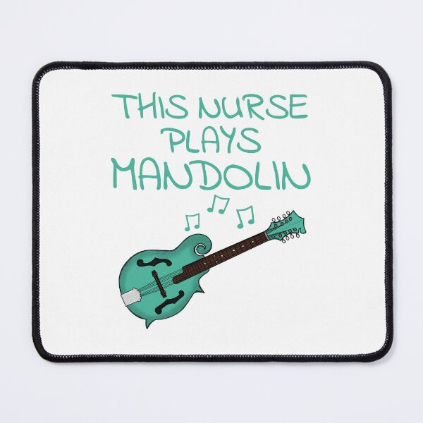 Item preview, This Nurse Plays Mandolin, Mandolinist Folk Musician designed and sold by doodlerob.