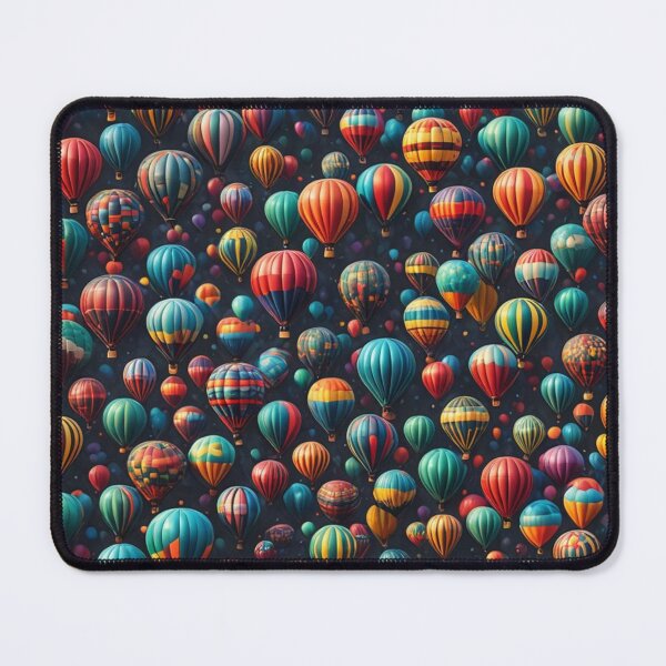 Item preview, Abstract Colorful Hot Air Balloon Pattern designed and sold by calibrit.