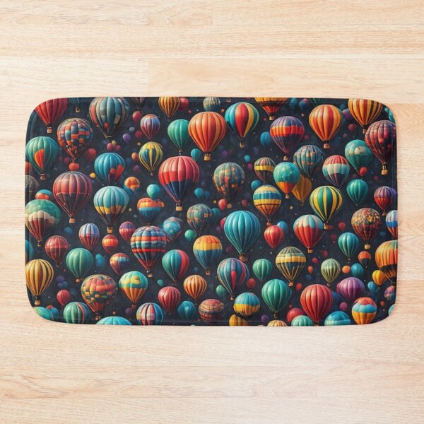 Item preview, Abstract Colorful Hot Air Balloon Pattern designed and sold by calibrit.