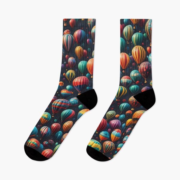 Item preview, Abstract Colorful Hot Air Balloon Pattern designed and sold by calibrit.