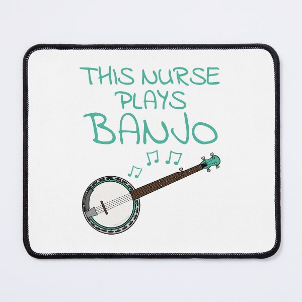 Item preview, This Nurse Plays Banjo, Banjoist Folk Musician designed and sold by doodlerob.