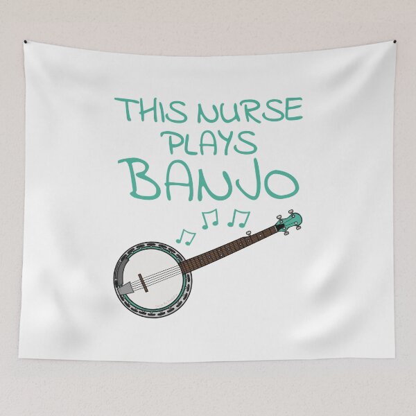 Item preview, This Nurse Plays Banjo, Banjoist Folk Musician designed and sold by doodlerob.