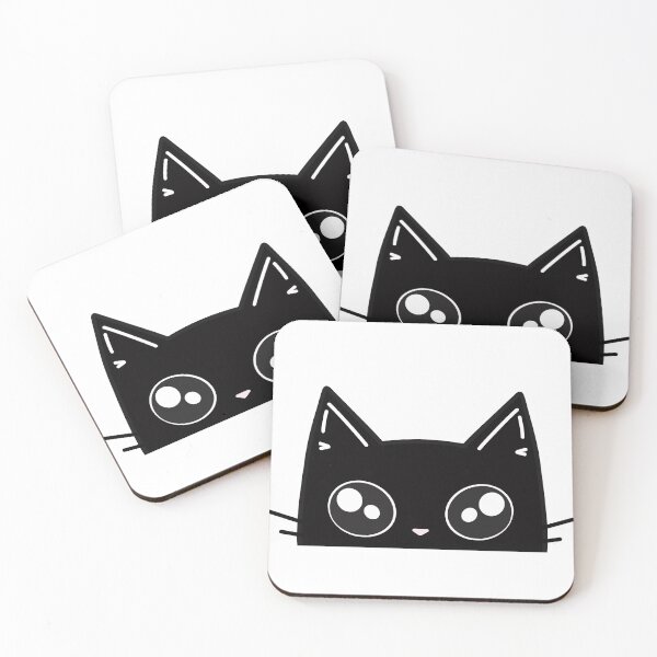 Aperçu de l'œuvre Chat mignon Kawaii créée et vendue par Tentac1ezz.