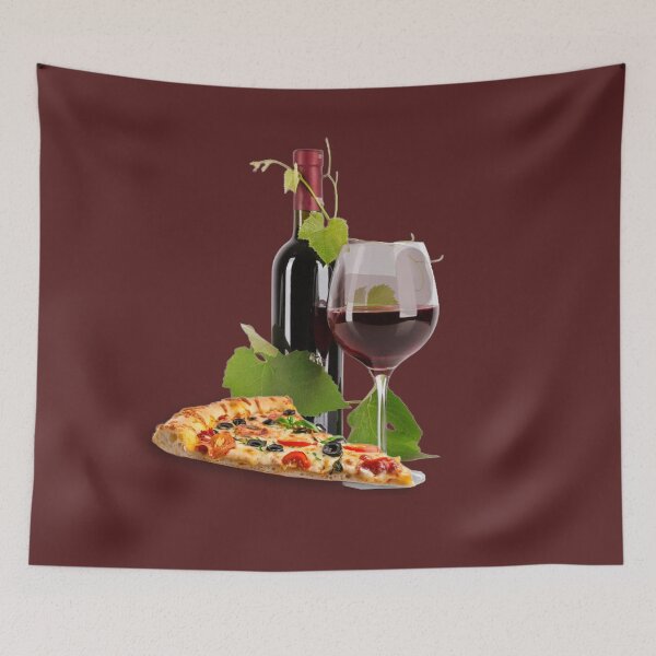 Item preview, ITS OK TO WINE WHEN THE FOOD IS FINE LIKE PIZZA designed and sold by THE AMERICAN TEEVANGELIST.