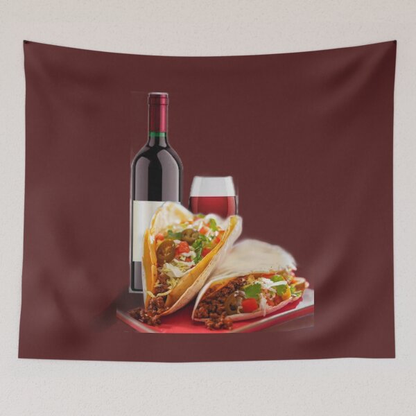 Item preview, ITS OK TO WINE WHEN THE FOOD IS FINE LIKE TACOS designed and sold by THE AMERICAN TEEVANGELIST.