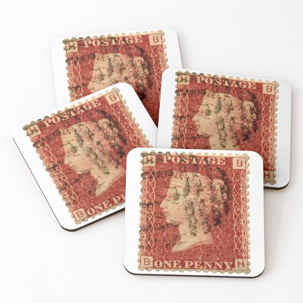 Item preview, Vintage One Penny Postage Postage Stamp designed and sold by Bruno Torres.