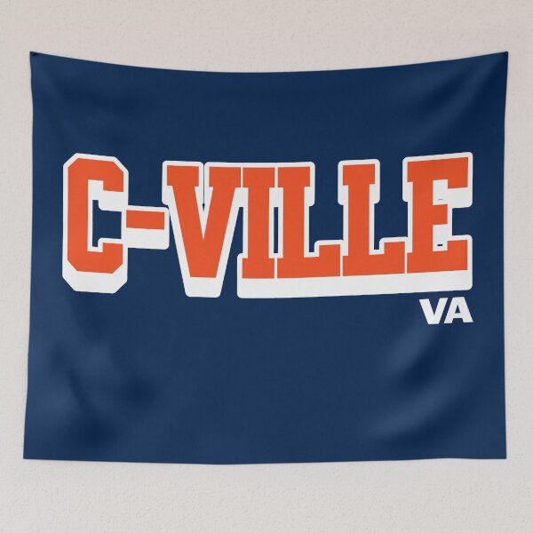Item preview, Charlottesville VA C-Ville Virginia College Font Style Gear designed and sold by rroulette77.