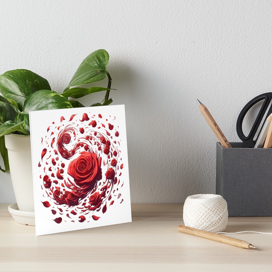 Item preview, Art Board Print designed and sold by Hecart.