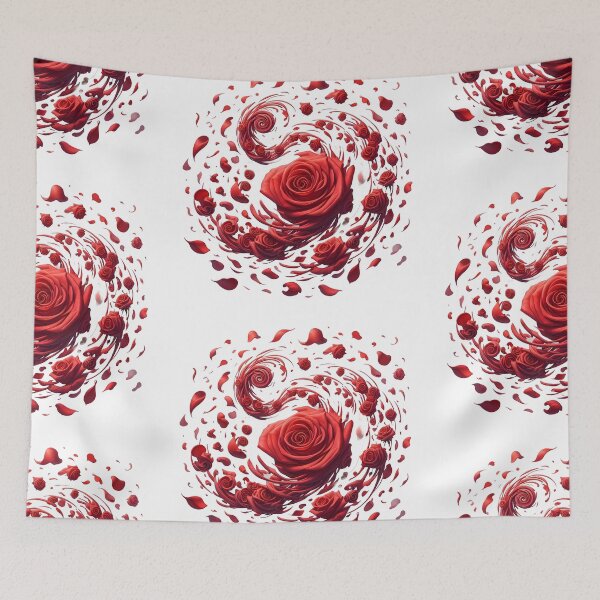 Item preview, RED ROSE PETALS designed and sold by Hecart.