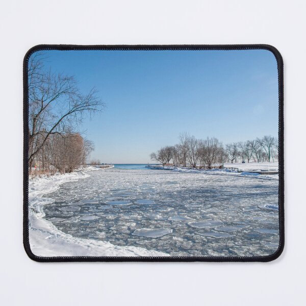 Item preview, Frozen River Leading to Lake Ontario in the Sun designed and sold by jrtwynam.