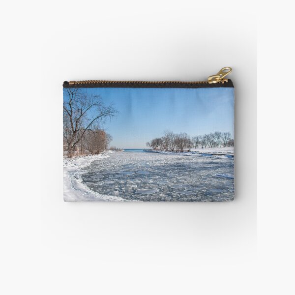 Item preview, Frozen River Leading to Lake Ontario in the Sun designed and sold by jrtwynam.