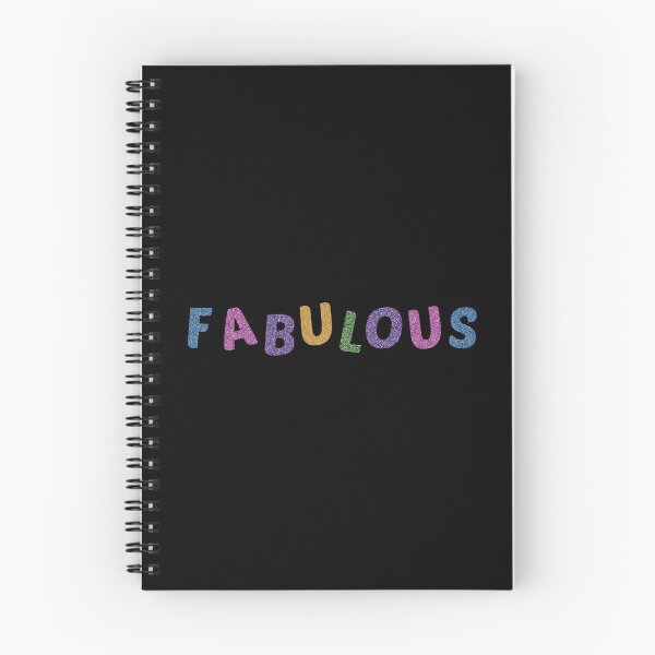 Item preview, Fabulous | Quote | Glitter text |   designed and sold by GeorgetaHere.