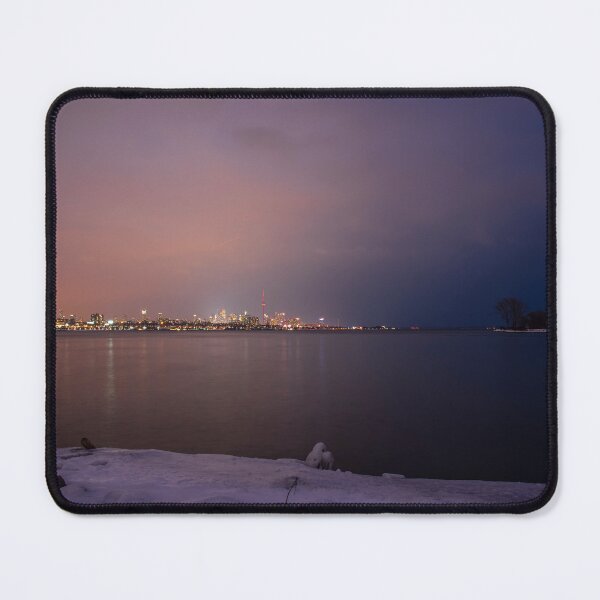 Item preview, Toronto Skyline from Humber Bay at Night designed and sold by jrtwynam.