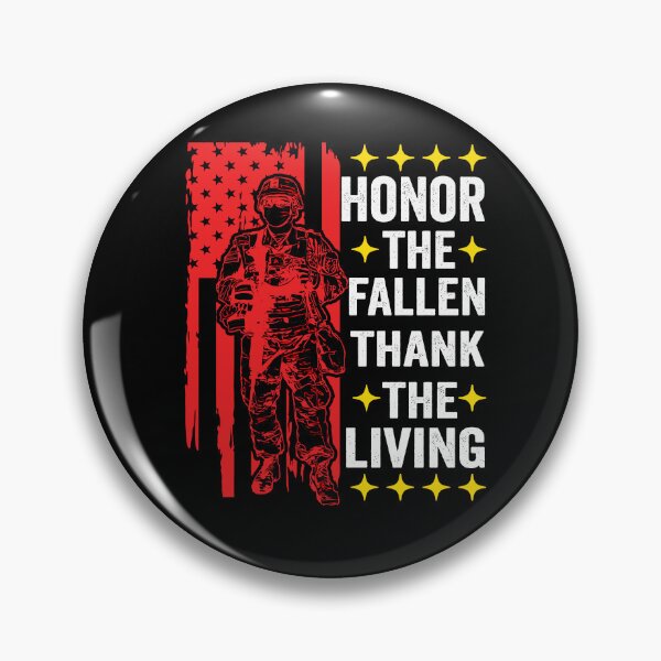 Item preview, Honor The Fallen Thank The Living Memorial Day Patriotic designed and sold by BOUCHERIT amine.