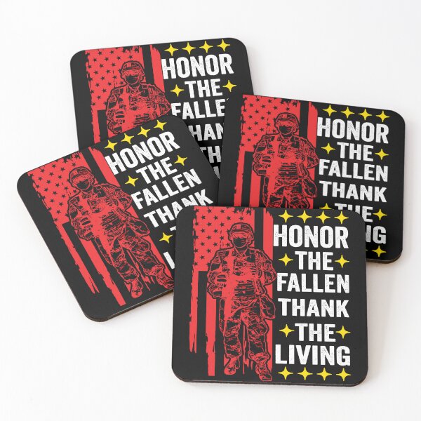 Item preview, Honor The Fallen Thank The Living Memorial Day Patriotic designed and sold by BOUCHERIT amine.