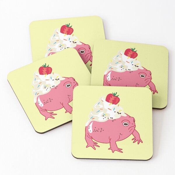 Item preview, dessert rainfrog (strawberry) designed and sold by Cornelia Ott.