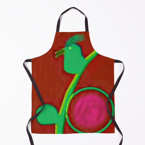 Item preview, Green Bird, a minimalist digital painting. designed and sold by thalasson.