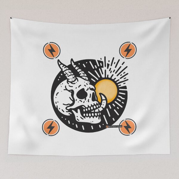 Item preview, Horned Skull Lick designed and sold by planetwrockage.
