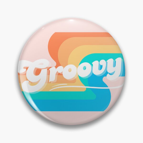 Item preview, Groovy Rainbow Retro Design designed and sold by CarefulCreation.