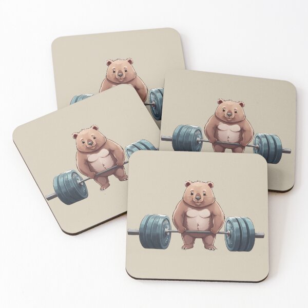 Item preview, Wombat Bodybuilder designed and sold by PierreAlbijanic.