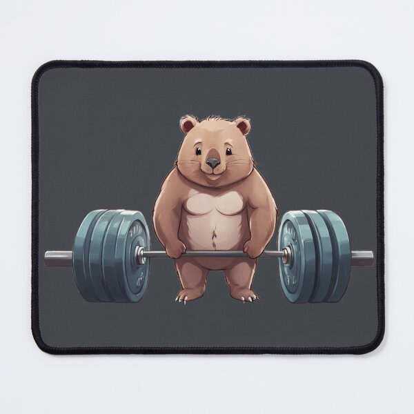 Item preview, Wombat Bodybuilder designed and sold by PierreAlbijanic.