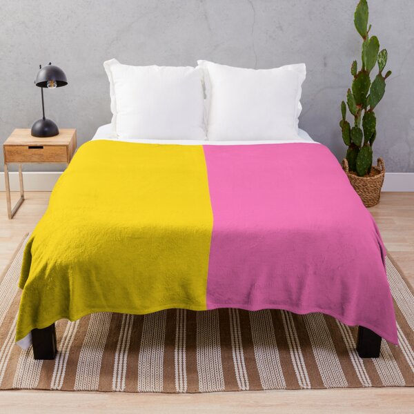 Item preview, Abstract Modern Color Block in Pink and Yellow designed and sold by Deutschic.