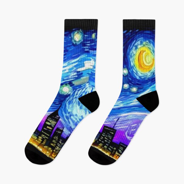 Item preview, Cosmic Canopy: A Metropolis Under Starry Swirls designed and sold by Highlandkings.