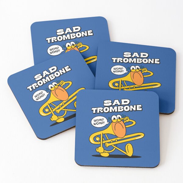 Item preview, WOMP WOMP - The sound of a sad trombone designed and sold by PickledjoArt.