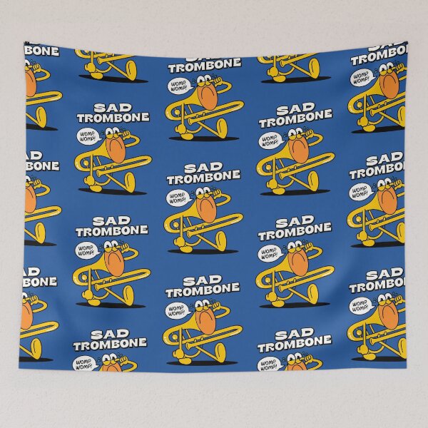 Item preview, WOMP WOMP - The sound of a sad trombone designed and sold by PickledjoArt.