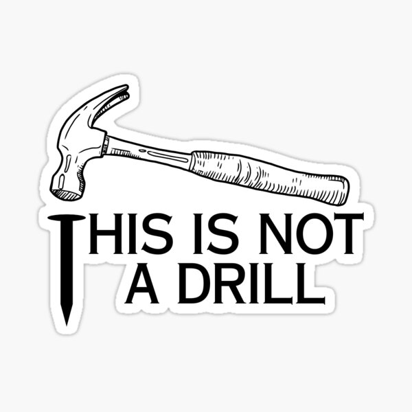 Item preview, This is not a drill designed and sold by Niagara Stickers.