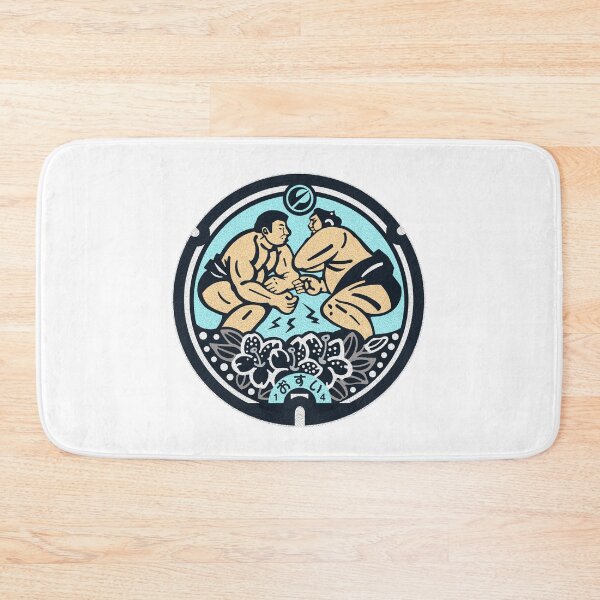 Item preview, Nomura Town Manhole Cover Art 2 designed and sold by Musashi1996Art.